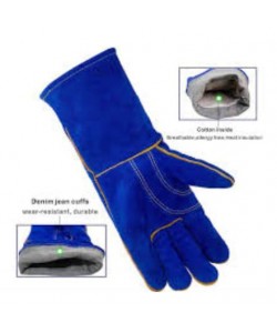 Blue Welding Gloves